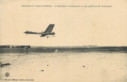 null 24 CARTES POSTALES LOCOMOTION AERIENNE : 8cp-Dirigeables & 16cp-Aviation. Dont"...