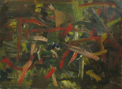 null Pierre GOGOIS (né en 1935)
Compostion abstraite
Huile sur toile signée en bas...