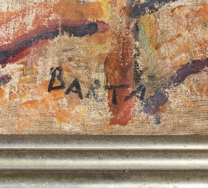 null Laszlo BARTA (1902 - 1961)
Vue sur mer.
Huile sur toile, signée en bas à droite....