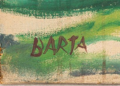 null Laszlo BARTA (1902 - 1961)
Paysage maritime
Huile sur toile, signée en bas à...
