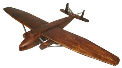 null Maquette. Farman 224, en bois et métal. Avion Farman ayant volé pour Air France....