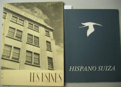 null Document (2). Hispano-Suiza. 1/ Plaquette de présentation des usines de l'entreprise....