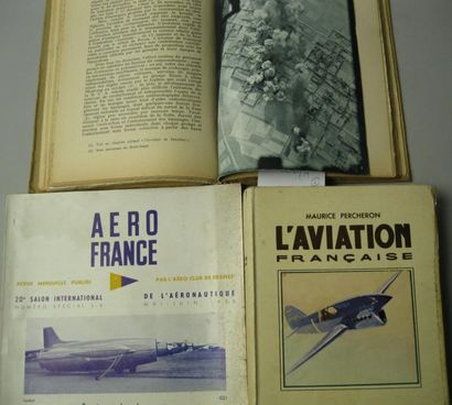 null Livre et Document (4). 1/ Maurice Percheron. L'Aviation française. Illustrations...