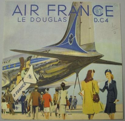 Document. Air France. Plaquette publicitaire...