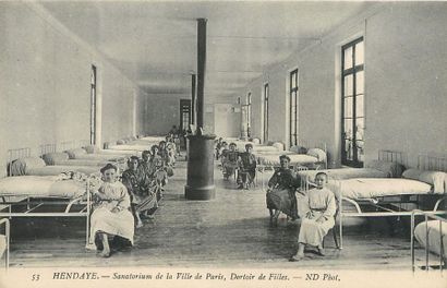 null 43 CARTES POSTALES SANTE : Hôpitaux, Sanatorium & Divers. Dont" Hôtel DIeu-Pavillon...