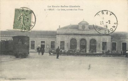 null 119 CARTES POSTALES GARES, TRAINS, TRAMWAYS & FUNICULAIRES : Tous départements...