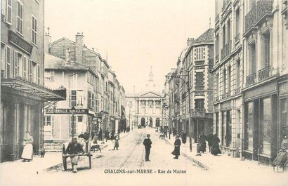 null 143 CARTES POSTALES MARNE : Les Villes de Châlons sur Marne-67cp, Epernay-34cp...