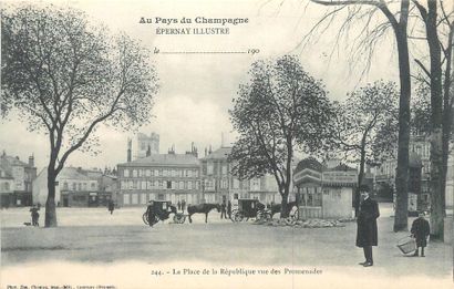 null 143 CARTES POSTALES MARNE : Les Villes de Châlons sur Marne-67cp, Epernay-34cp...