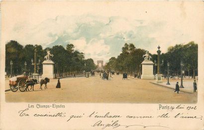 null 10 CARTES POSTALES PARIS & REGION PARISIENNE : Petite Sélection. "Tour Eiffel...