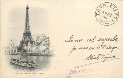 null 10 CARTES POSTALES PARIS & REGION PARISIENNE : Petite Sélection. "Tour Eiffel...