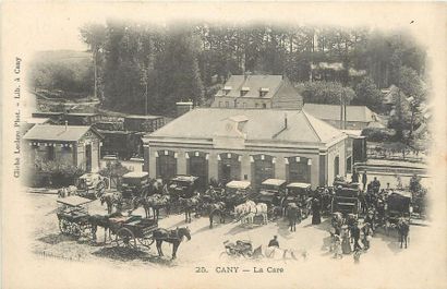 null 48 CARTES POSTALES GARES & TRAINS : Tous Départements de Province Confondus....