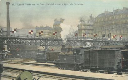 null 73 CARTES POSTALES LOCOMOTIONS : Paris & Région Parisienne. Autobus, Funiculaire,...