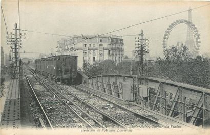 null 19 CARTES POSTALES LE METROPOLITAIN : Petite Sélection. Dont" Sur le tablier...