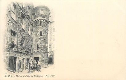 null 175 CARTES POSTALES PIONNIERES : Ouest. Bretagne et Normandie (majorité). Divers...