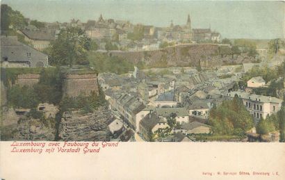 null 59 CARTES POSTALES LUXEMBOURG : Majorité Echternach, Luxembourg, Mondorf les...