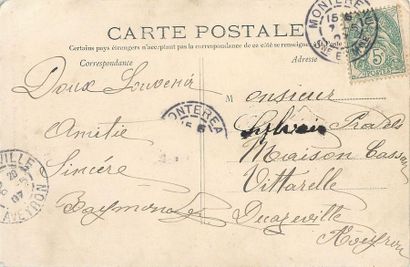 null 1 CARTE POSTALE PARIS : Sélection. "631-Paris-La rue Simon le Franc-Groupe de...