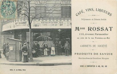 null 17 CARTES POSTALES CAFES-RESTAURANTS : Petite Sélection - Paris. Dont" Café...