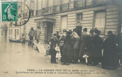 null 28 CARTES POSTALES INONDATIONS 1910 : Sélection. Dont" Verrerie Ouvrière d'Albi-Siège...