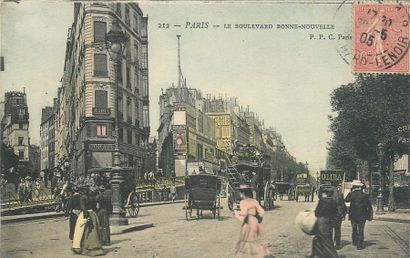 null 116 CARTES POSTALES PARIS : Rues, Places..., animations. Dont" Le Boulevard...