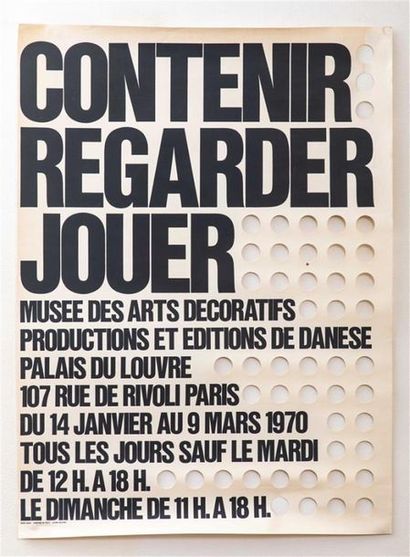 null AFFICHES EXPOSITIONS & DIVERSES (environs 31) : Années 1960/1970. Divers formats....