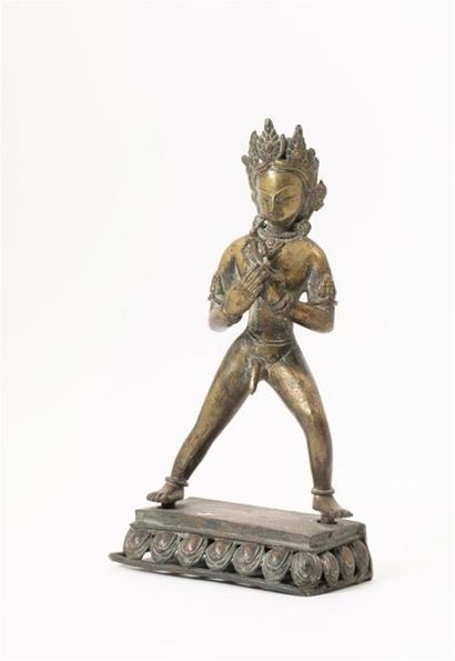 THAILANDE, Ratanakosin- Fin XIXe siècle Statuette...