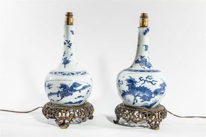 CHINE - Epoque KANGXI (1662 - 1722)
Deux...