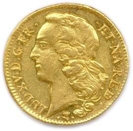 null LOUIS XV 1er septembre 1715 - 10 mai 1774
Double-louis d'or au bandeau 1760...