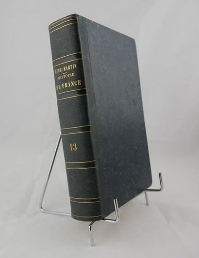 null MARTIN Henri
"L'histoire de France" en 16 volumes et Volume Analytique.
Edition...