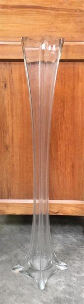 null Grand vase en verre soufflé 
H: 92,5 cm 