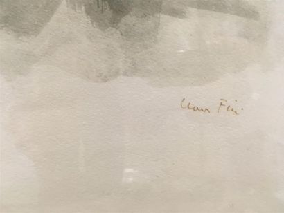 null Leonor FINI (1907 - 1987) 
Portrait féminin
Lithographie
Signé en bas à droite...