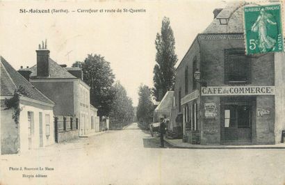 null 64 CARTES POSTALES SARTHE : Saint, Sainte à Fin. Villes, qqs villages, qqs animations,...