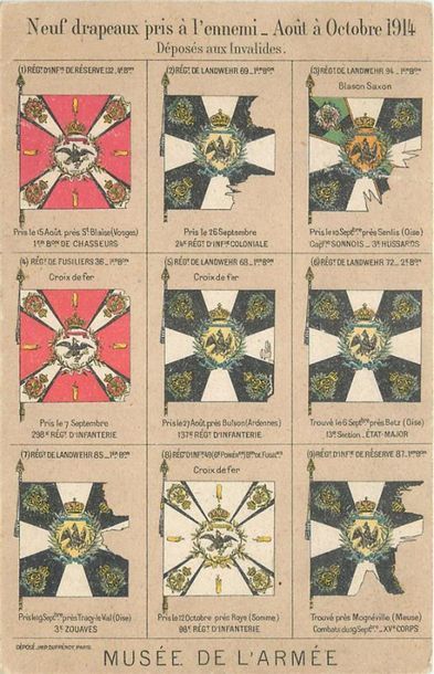 null 31 CARTES POSTALES MILITARIA : France & Etrangers. Petite Sélection. "Le Tsar...