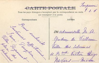 null 5 CARTES POSTALES LES ECHASSIERS : Sélection. "Andernos les Bains-Compagnie...