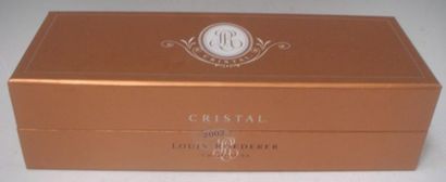 null 3 Bouteilles CHAMPAGNE CRISTAL ROEDERER 2002 (coffret)