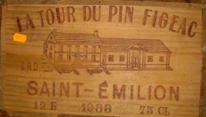 null 12 Bouteilles CHATEAU LA TOUR DU PIN FIGEAC. St. EMILION. 1988. (CB)