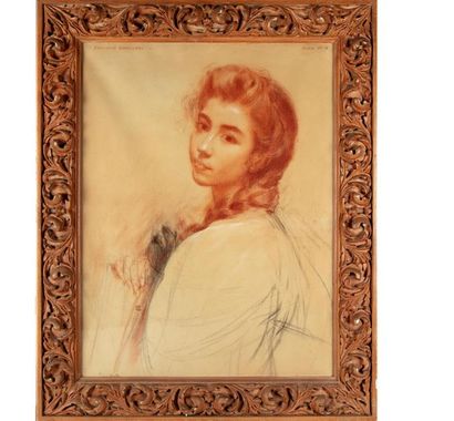 PIERRE EMILE CORNILLIER (1862-1946) Pierre Emile CORNILLIER (1862-1946)
Femme tournée...