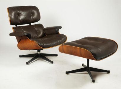 EAMES Charles (1907-1978) & Ray (1912-1988) EAMES, Mobilier International (éditeur)
Fauteuil...