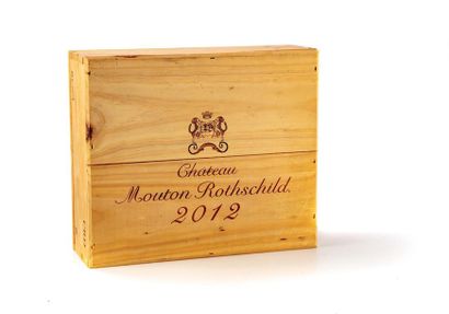 CHATEAU MOUTON-ROTHSCHILD 3 B CHATEAU MOUTON-ROTHSCHILD (Caisse Bois) 1er GCC Pauillac...