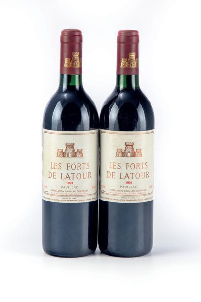 LES FORTS DE LATOUR 2 B LES FORTS DE LATOUR (B.G.) Pauillac 1991