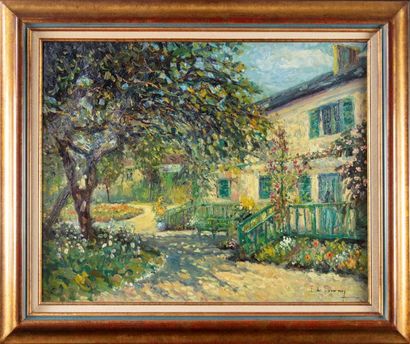 Isabelle de Ganay (1960) Isabelle de GANAY (1960)
Giverny, Monet's house
Oil on canvas
Signed...