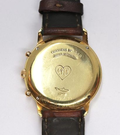 JAEGER LE COULTRE JAEGER Le COULTRE
Men's ODYSSEUS bracelet watch in yellow gold...