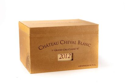 CHÂTEAU CHEVAL BLANC 6 B CHATEAU CHEVAL-BLANC (Wooden Box) 1st GCCA Saint Emilion...