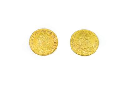 Louis d'or 1 Louis d'or de 1726
2 Louis d'or de 1729 et 1731