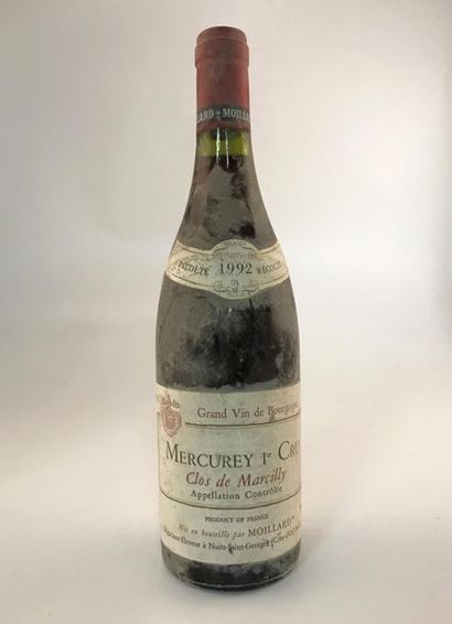 Mercurey 1 B MERCUREY 1er Cru Clos de Marcilly 1992