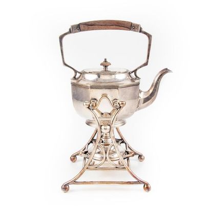 LINTON Maison LINTON - Paris
Samovar or teapot and its silver plated metal teapot...