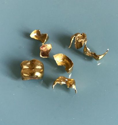 null Batch of gold debris (teeth and others)
Weight: 7.95 gr.