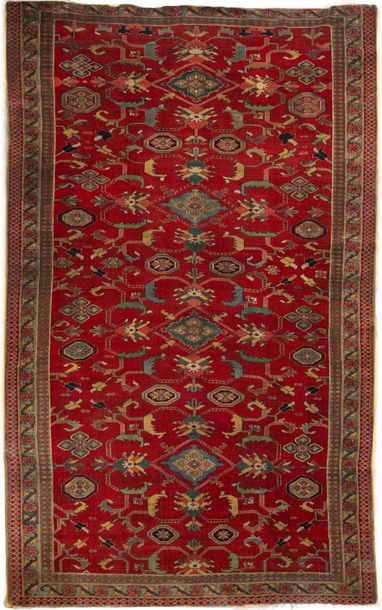Très ancien tapis d'Asie Mineure Konya XVIIIème...