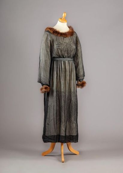 Robe habillée, vers 1915-1920 (?), robe en...