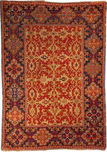 Très ancien tapis Turc Ushak XVIIIème Tapis...