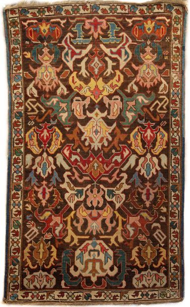 Ancien tapis du Caucase oriental Zeichur,...